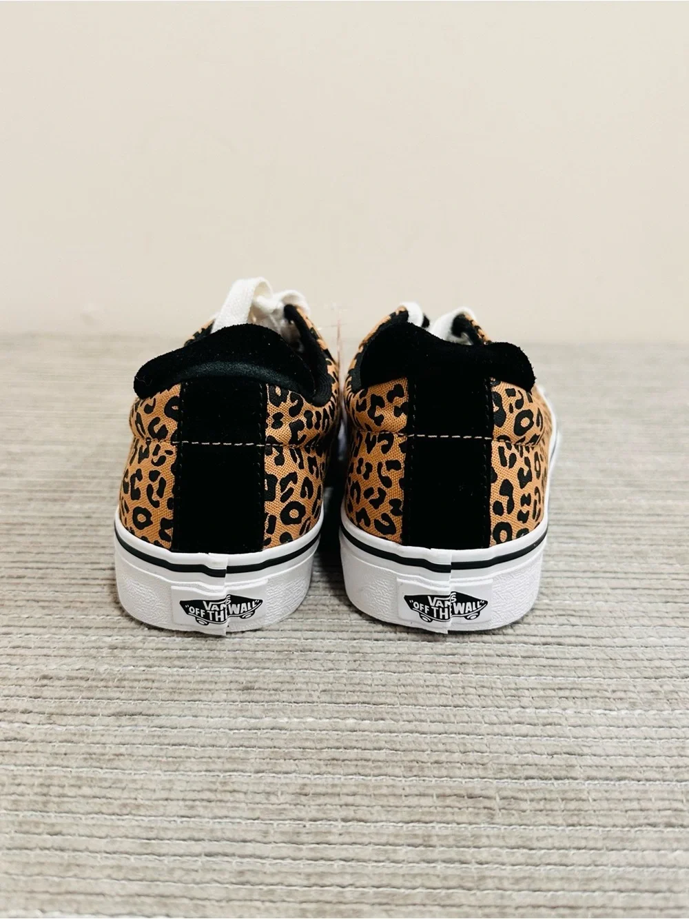 Women's Vans Sport Vulc Lace Up Skate Shoes Cheetah Print Size 7.0 NWT